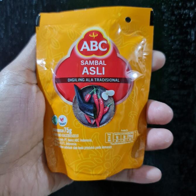 

ABC SAMBAL ASLI 75 GRAM/ SAOS ABC 75 GRAM