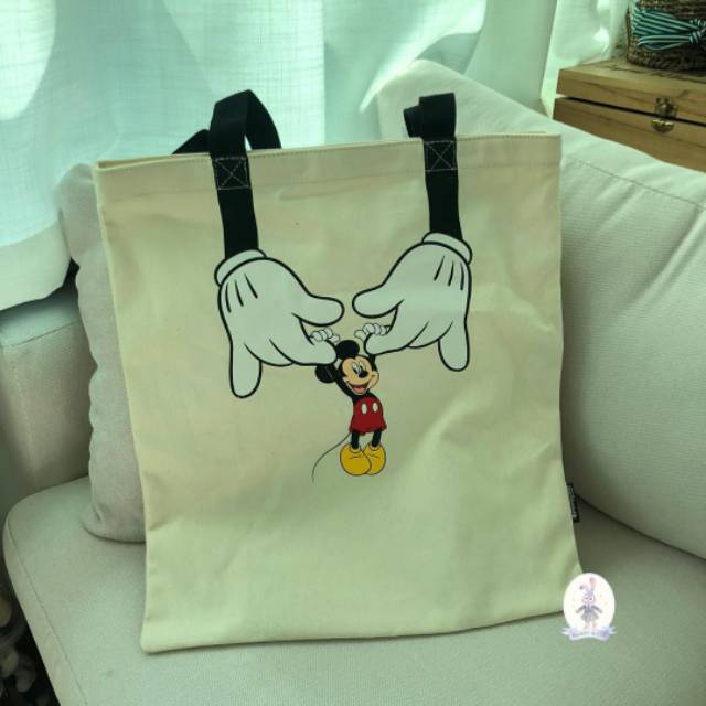Disney Mickey Mouse Totebag Tas Tote Mickey Original