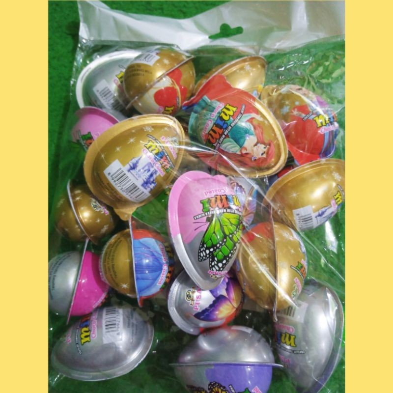 

Pusan Mimi Choco Coated (Egg Chocolate Princes) isi 20 pcs