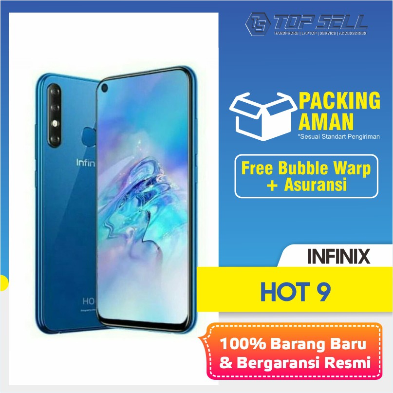 HP INFINIX HOT 9 4+128 GB TERBARU Shopee Indonesia