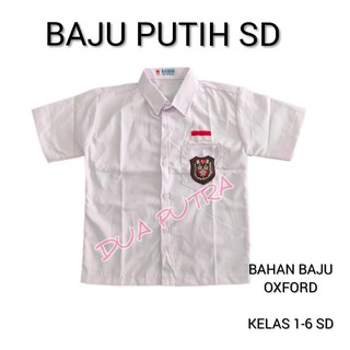BAJU SEKOLAH SD BAJU PUTIH LENGAN PENDEK KELAS 1 6 BAJU SEKOLAH SD BAJU PUTIH LENGAN PENDEK KELAS 1 6