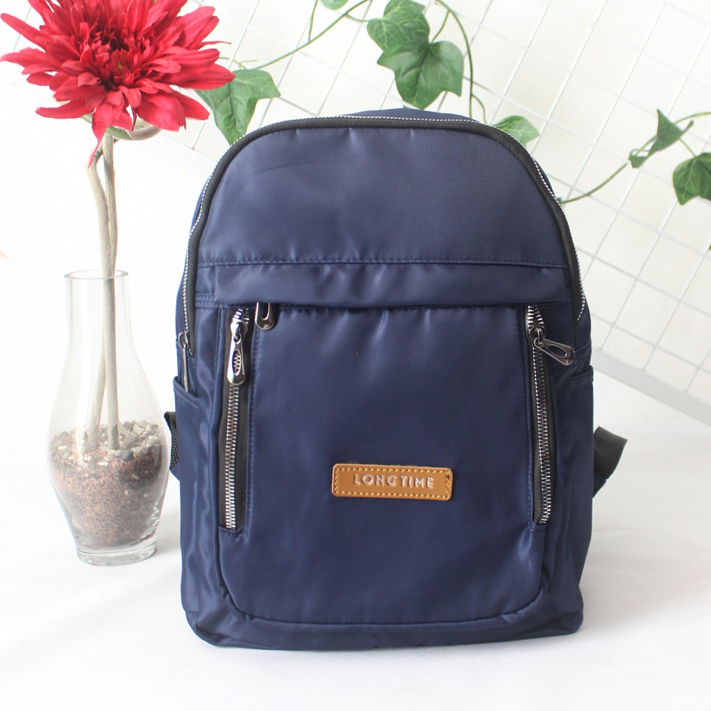 Tas Ransel Fashion Wanita Parasut Backpack Cewek Stylish Murah Waterproof Tas Gendong Kekinian