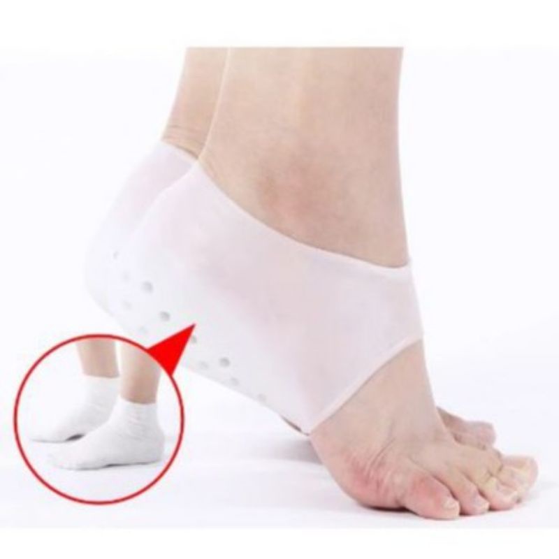 PELINDUNG TUMIT KAKI GEL SILIKON LEMBUT ANTI NYERI / BANTALAN SEPATU ANTI LECET HEEL PROTECTOR SILICONE