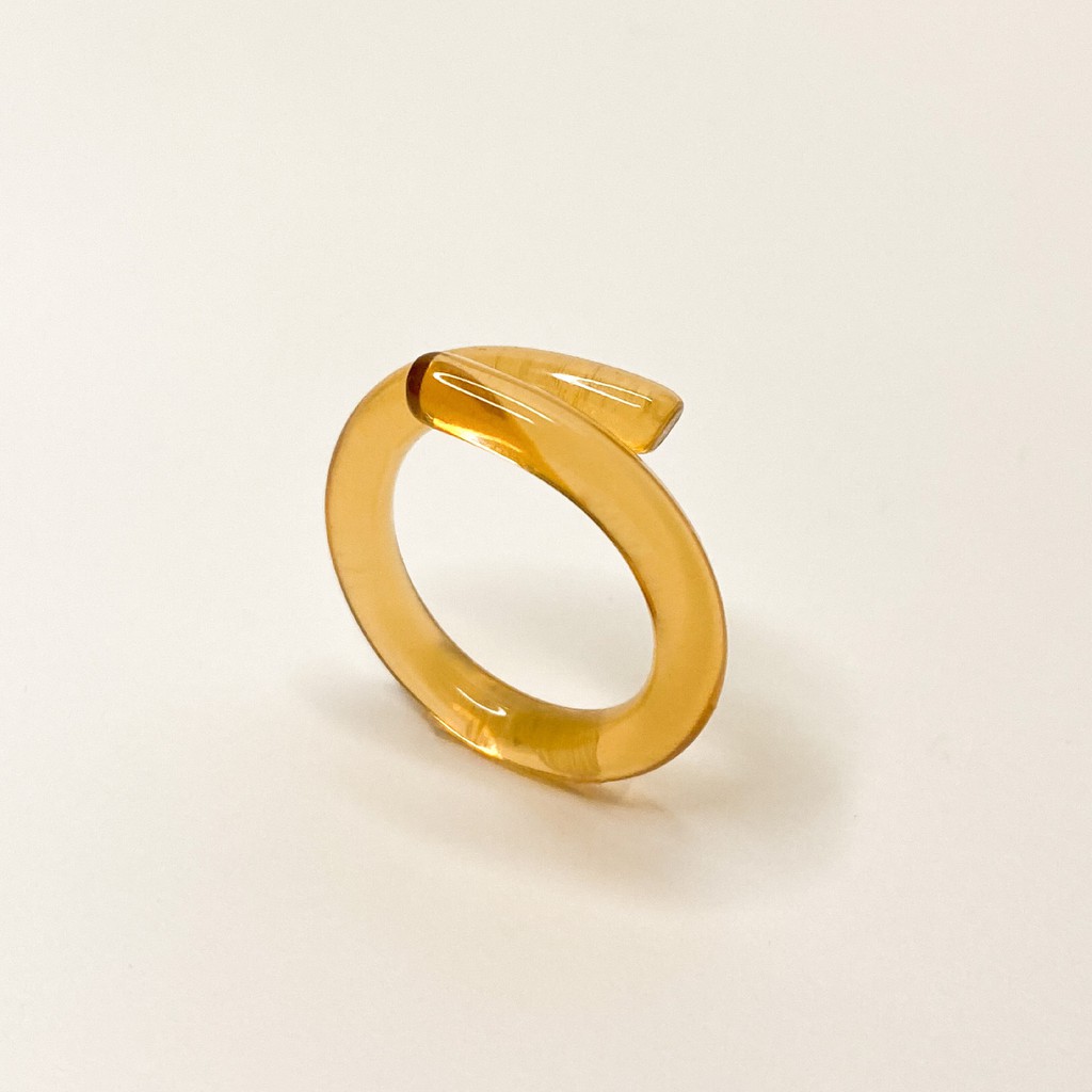 Borjou Zale Resin Acrylic Ring