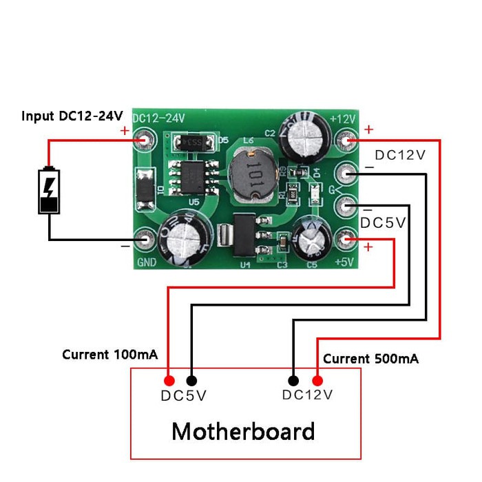 Switching Power Supply DC DC Module non isolated Regulator PCB (297)