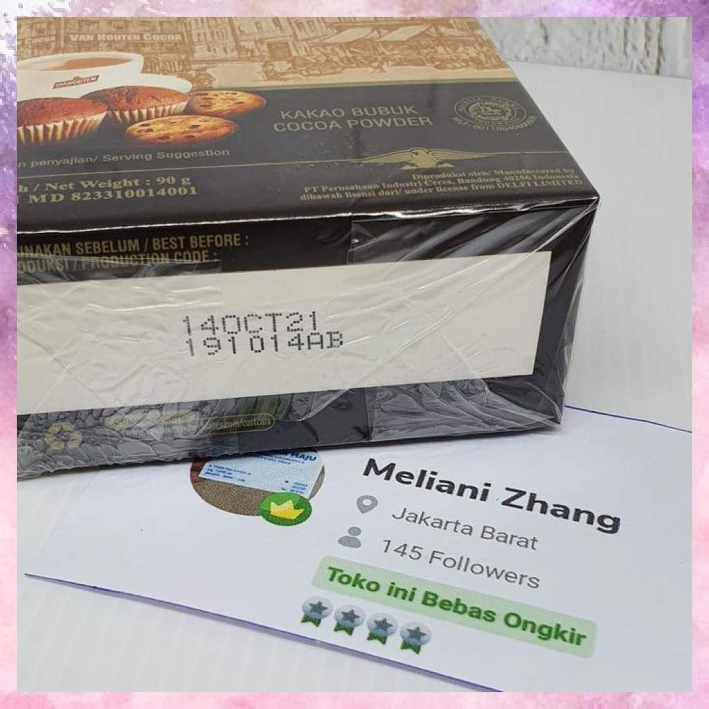 

VANHOUTEN COCOA POWDER 90 GR