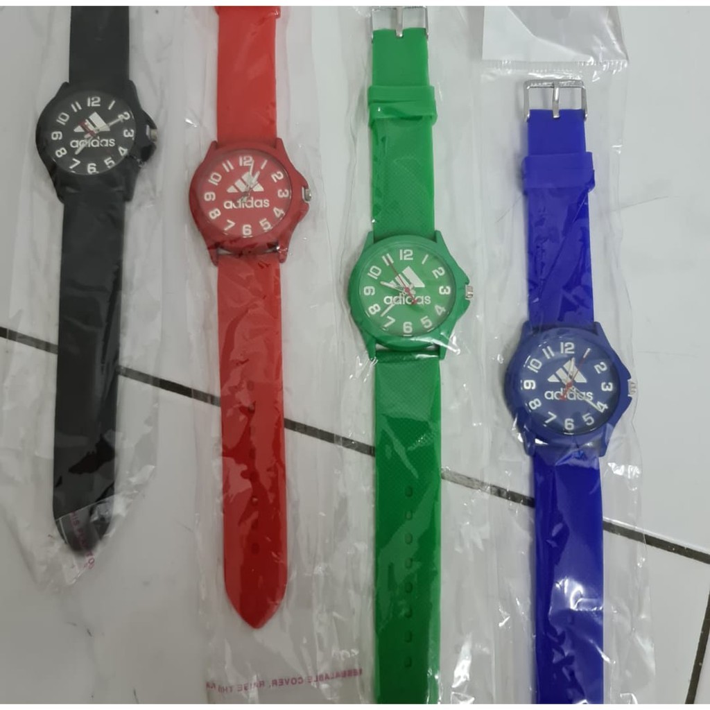 Jam tangan fashion karet adidas
