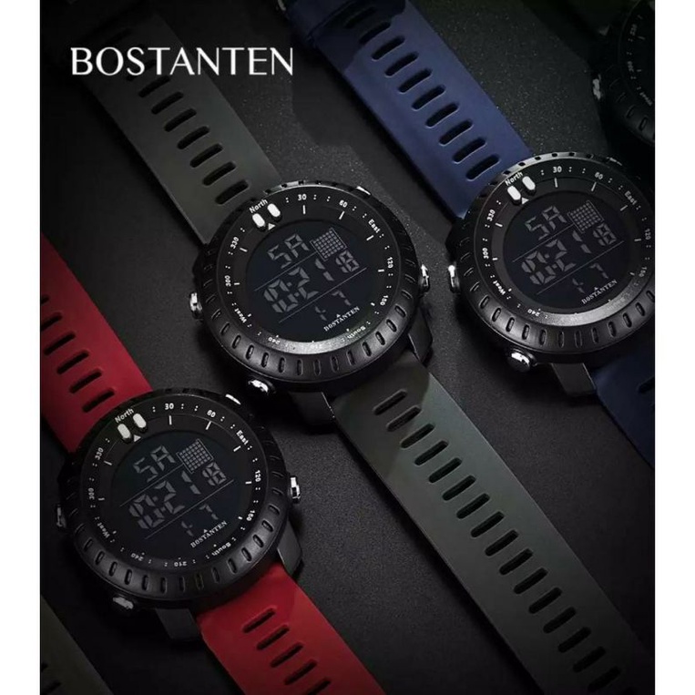 JAM TANGAN_BOS_TANTEN_WRISTWATCH2082K JAM OUTDOOR JAM TANGAN OUTFIT TERLARIS PRIA JAM TANGAN COD