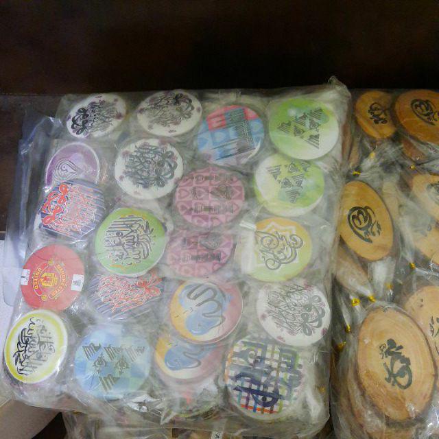 Souvenir Pin Kaligrafi Arab Murah Meriah