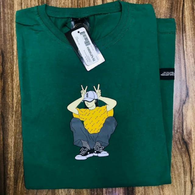 FULL TAG LABEL KAOS DISTRO SKYMO VISS HIJAU TERPOPULER KEKINIAN TERLARIS SKYMO ORIGINAL KAOS SKYMO