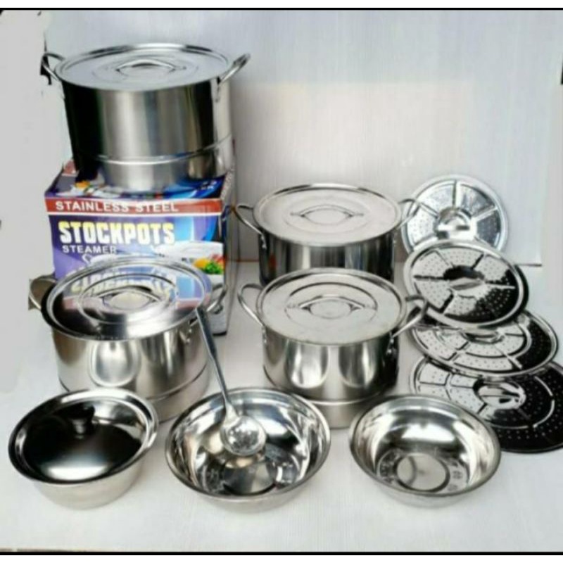STOCK POT PREMIUM  STAINLESS STEEL