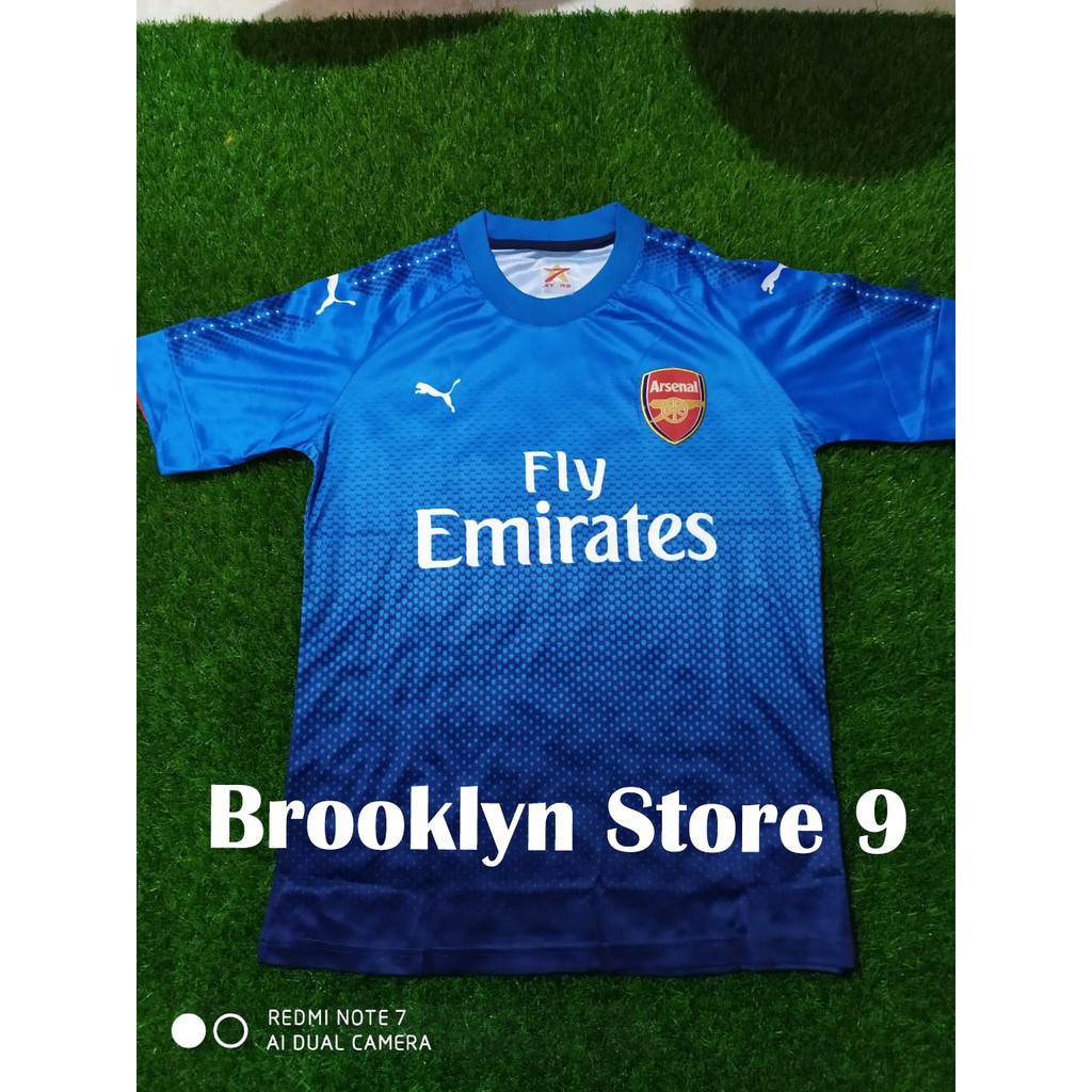 JERSEY BOLA BAJU BOLA REMAJA ARSENAL BIRU AWAY MURAHHHH MERIAHHH