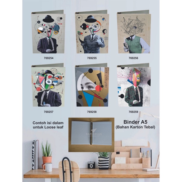 

Binder A5 / Binder Note A5 / Surealism / Set 2883