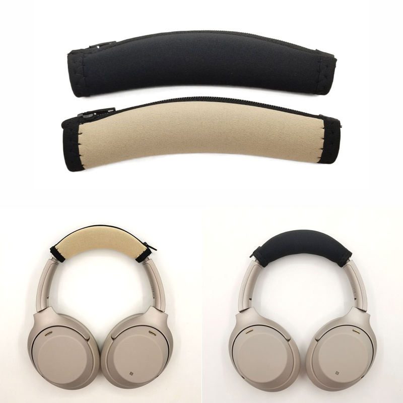 Bt Earphone Nyaman Untuk Head Beam Loop Protectors Untuk 1000XM2 1000XM3 Headphone Headband Zipper Covers