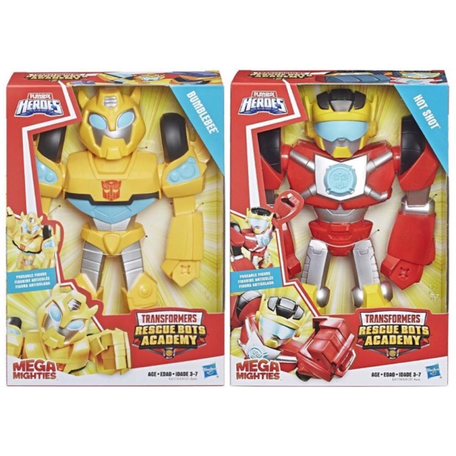 HEROES TRANSFORMERS RESCUE BOTS ACADEMY MEGA MIGHTIES ACTION FIGURE ASSORTMENT
