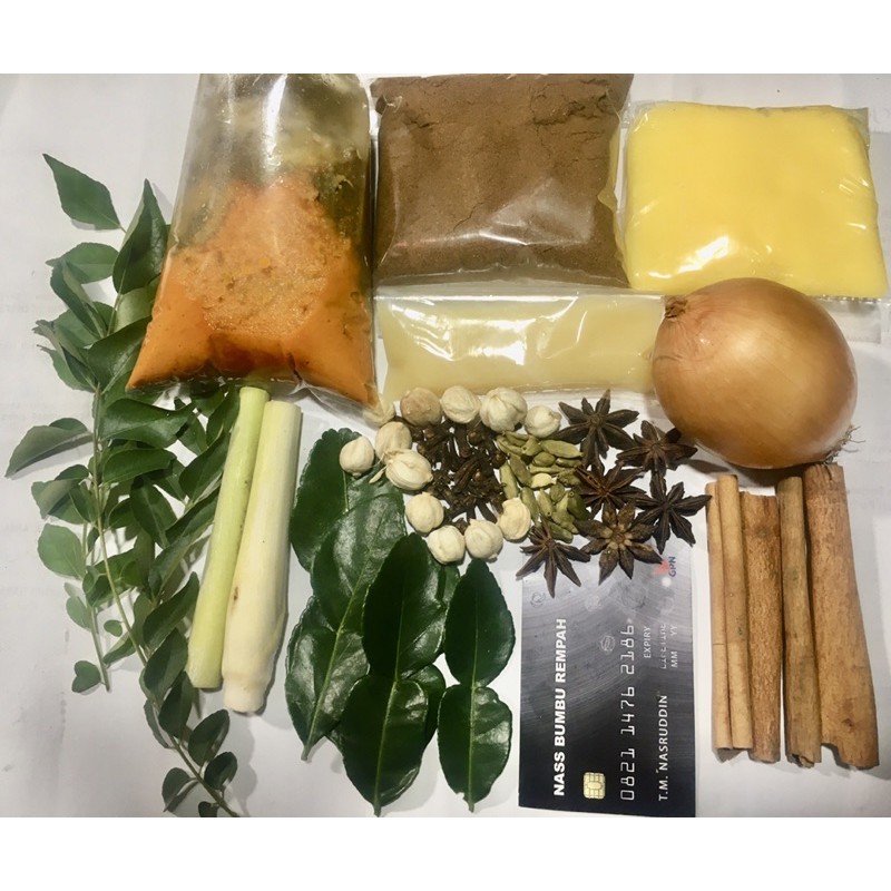 

BUMBU BRIYANI KOMPLIT LENGKA UK 1 KG/ BUMBU NASI BRIYANI LENGKAP NASS BUMBU REMPAH