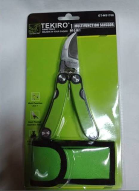 TEKIRO - Gunting Lipat Multifungsi 6 In 1 / Multifunction Scissor 6 In 1