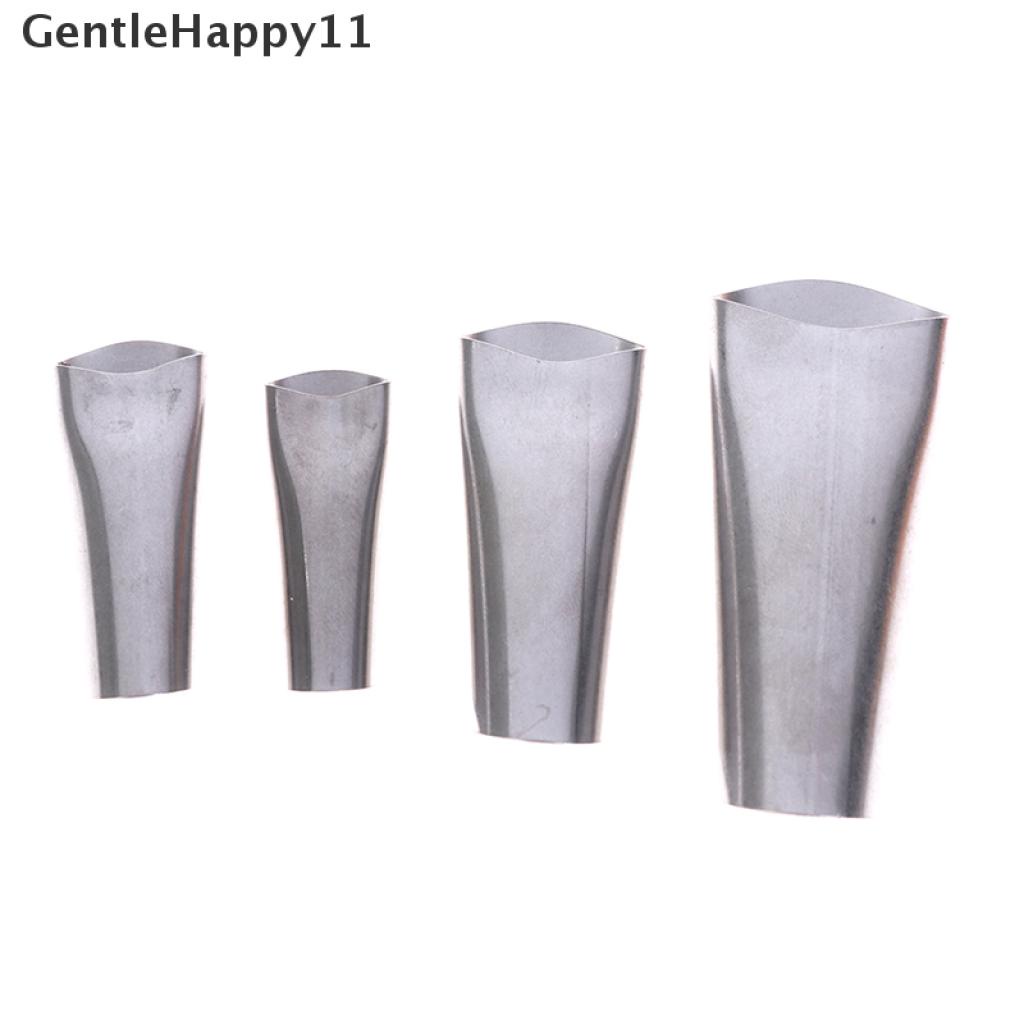 Gentlehappy 7Pcs Nozzle Aplikator Dempul Bahan Stainless Steel