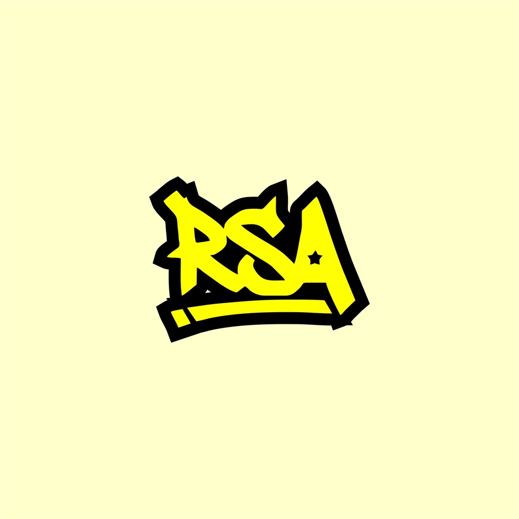 

Stiker brand distro Rsa stiker murah bahan graftac anti air