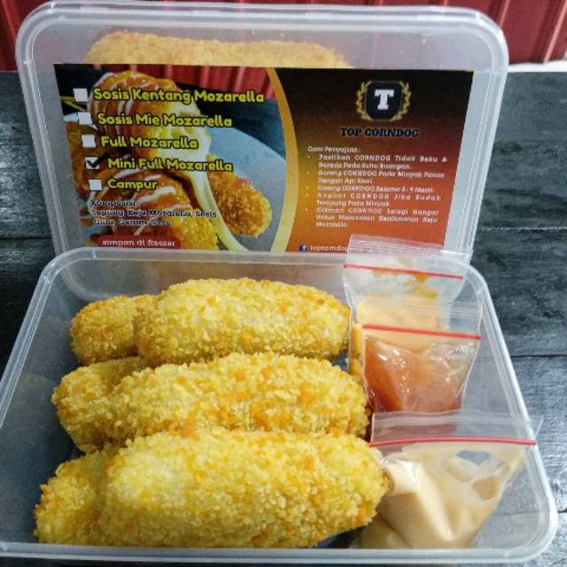 

Corndog mini full mozzarella isi 6