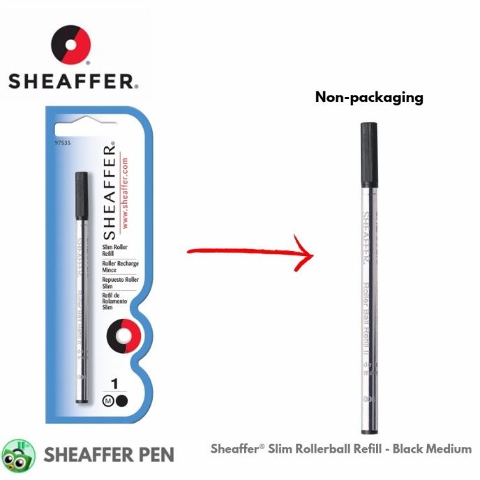 

Office & Stationery | Alat Tulis | Sheaffer Slim Rollerball Refill - Black Medium - Non Packaging | Best Seller