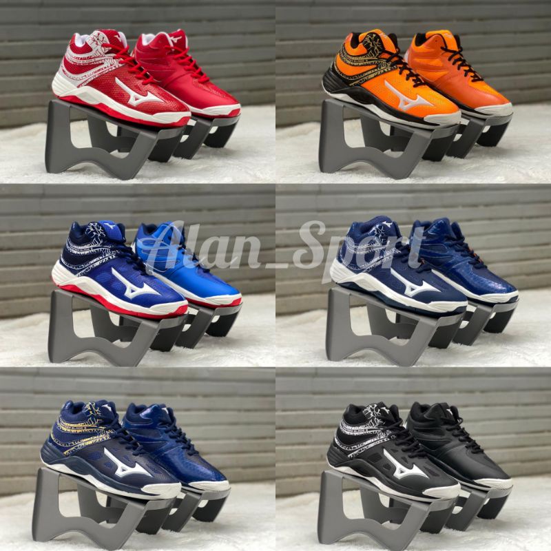 SEPATU VOLLY MIZUNO WAVE THUNDER BLADE 2 MID TERBARU / MIZUNO THUNDER BLADE SEPATU VOLI MIZUNO