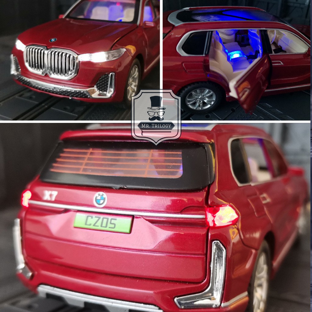 MAINAN DIECAST MOBIL BMW X7 BERKUALITAS BAGUS KEREN HADIAH BERAGAM WARNA