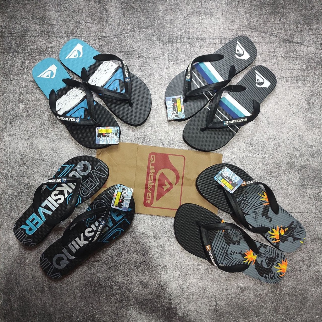 SANDAL JEPIT QUIKSILVER /SANDAL PRIA /SANDAL JEPIT PRIA DISTRO