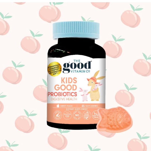 Kids Good Probiotics Vitamin Probiotik Prebiotik Anak Halal The Good Vitamin Co
