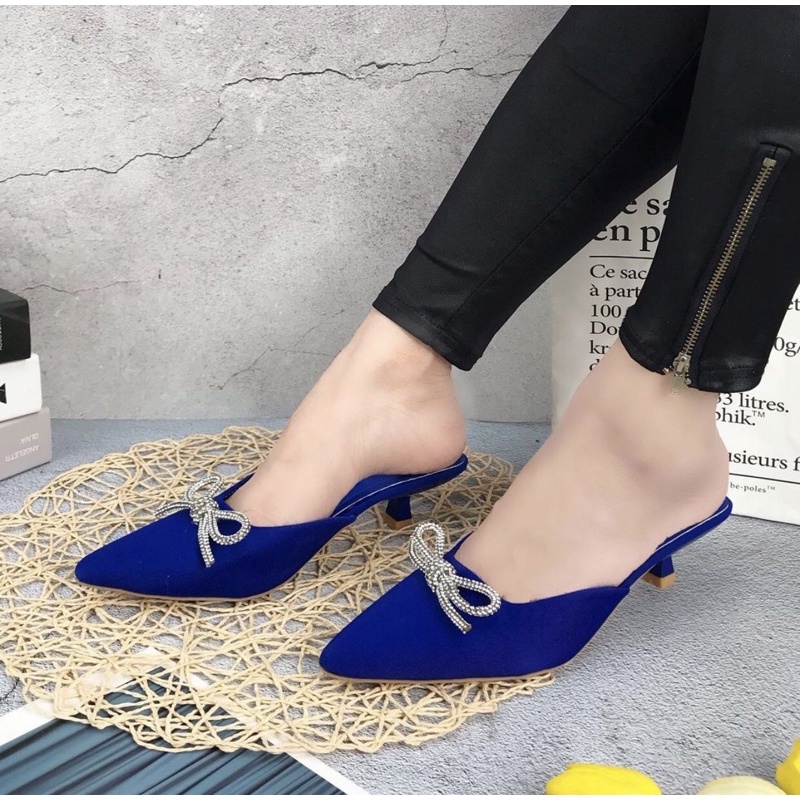 heels P239 sendal wanita import realpict