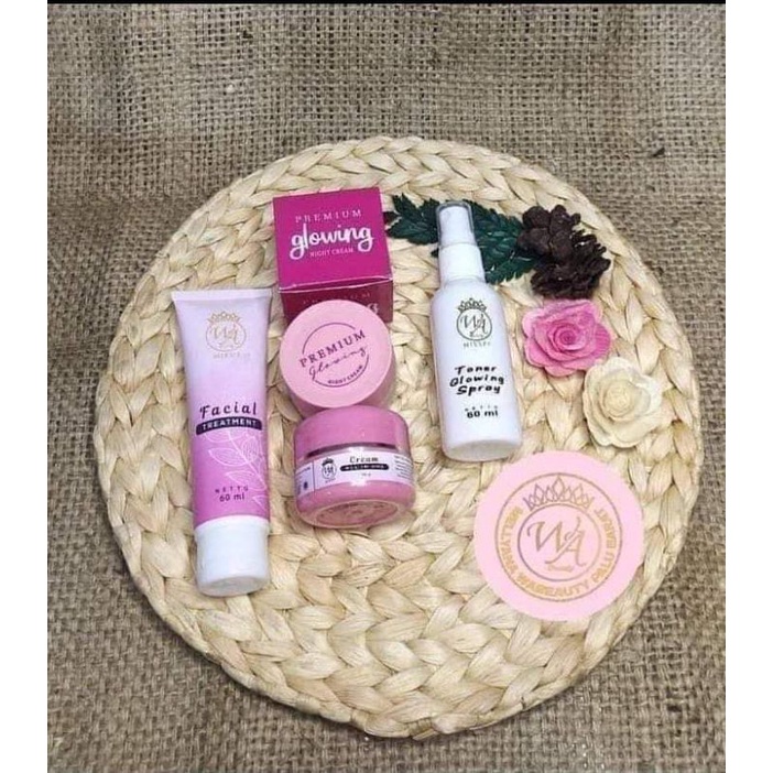 Paket Premium Pink Glowing WASILA Cosmetic