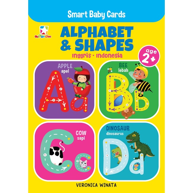 OPREDO SMART BABY CARDS: ALPHABET & SHAPES