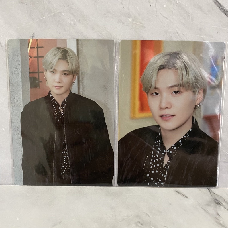 2PC BTS PTD permission to dance vol 2 mpc mini photocard pc official suga yoongi