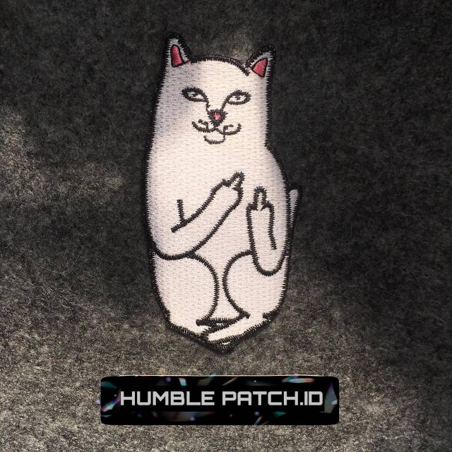 Patch Emblem Bordir Rip N Dip Ripndip Sesuai Gambar Shopee Indonesia