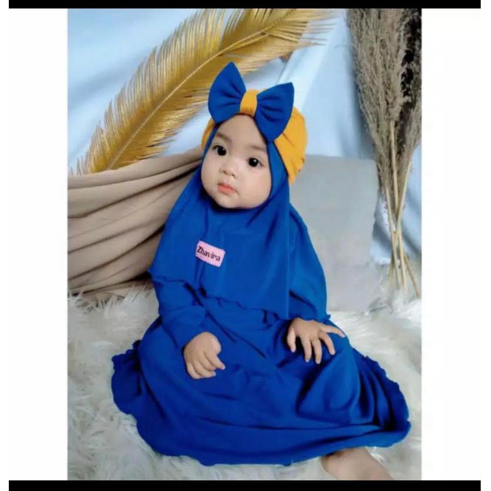 [PRODUK JS7QT] Gamis Anak Azibah / gamis anak ICD