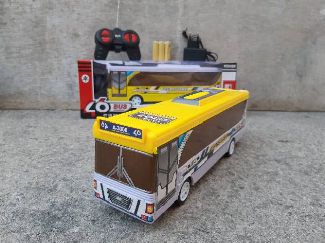 RC CAR BUS BATRE CAS EDUKASI - MAINAN MOBIL BIS REMOT KONTROL ANAK