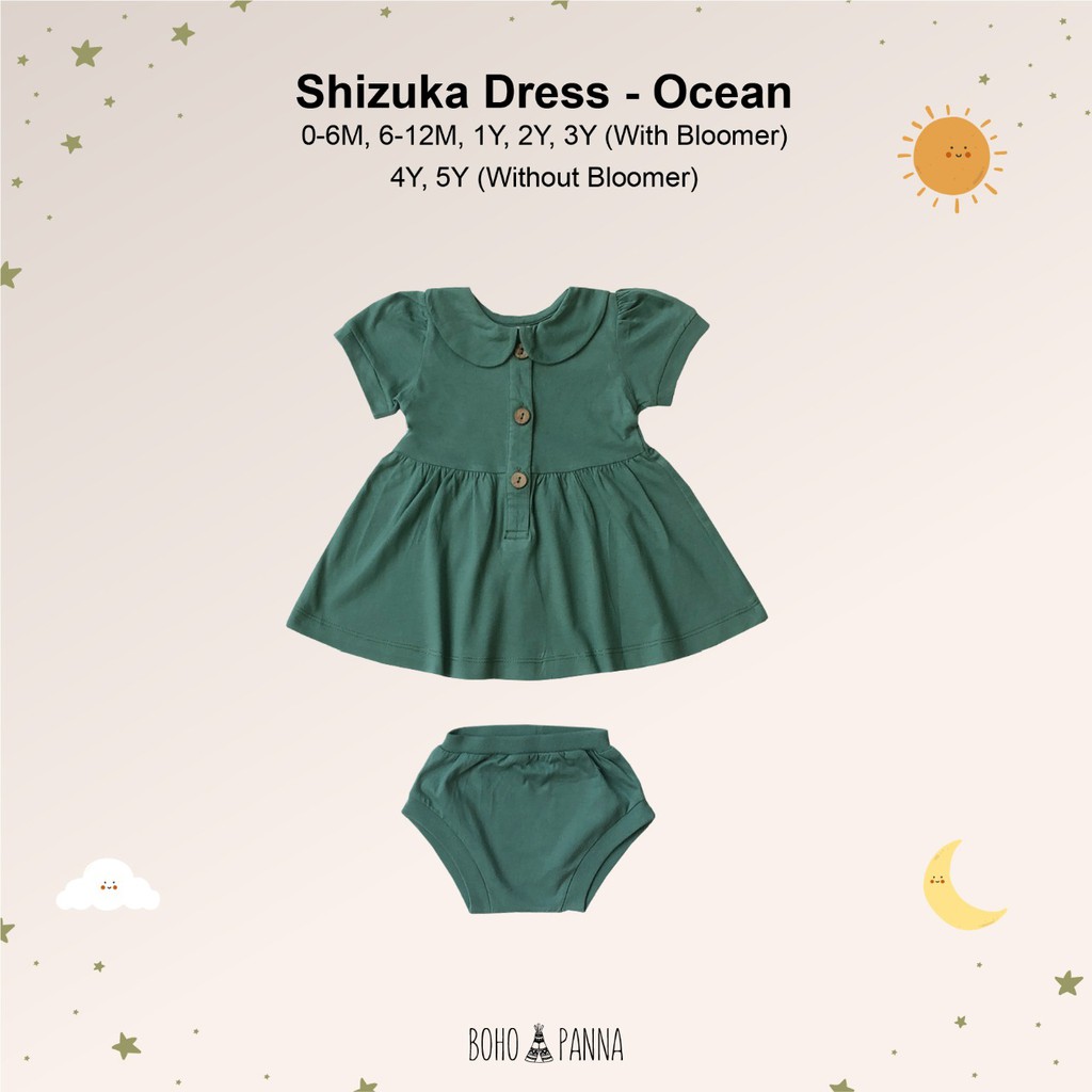 BOHOPANNA Shizuka Dress 4 - 6 Years Dress Anak Lucu P10 CBKS
