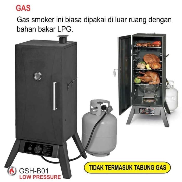 Daging Asap - Mesin Untuk Membuat Ikan Asap, Daging Asap Getra Gsh-B01 Smokehouse