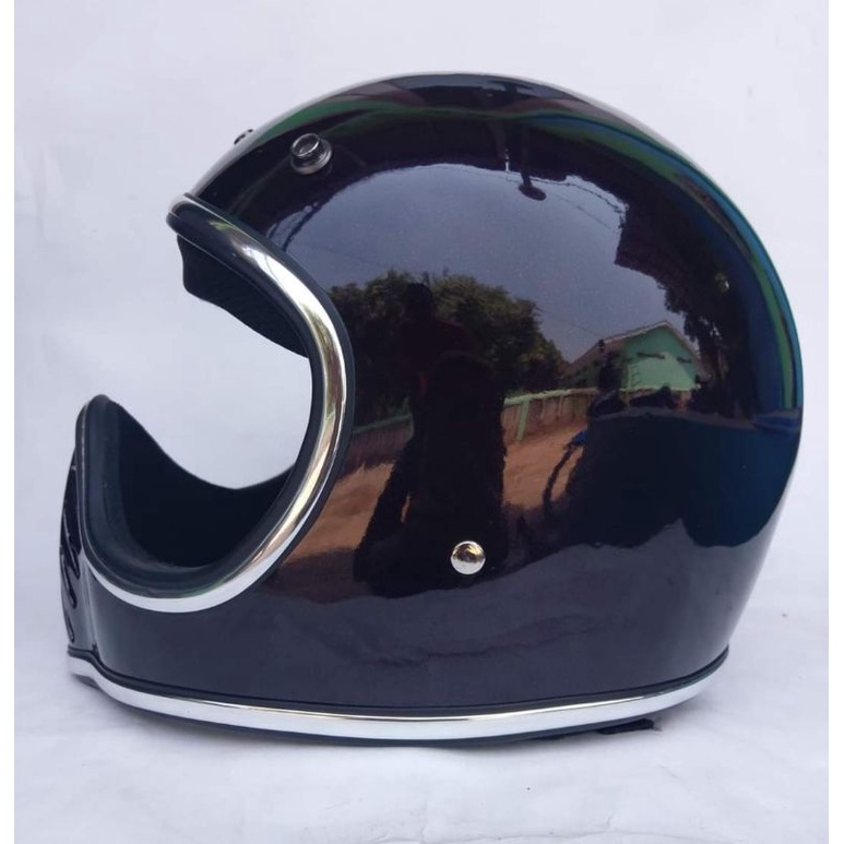 Helm Cakil custom, Cakil model Moto3 warna polos