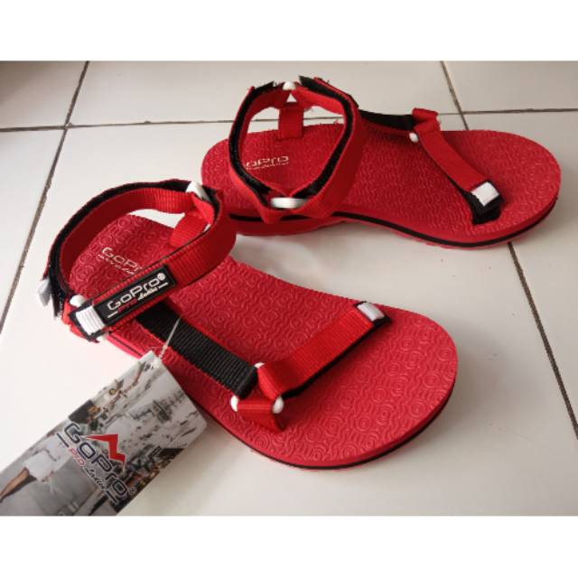 Gopro Rapunzel Merah sandal gunung anak perempuan 33-36