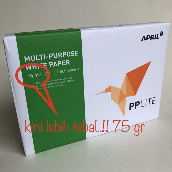 

Dijual kertas HVS A4 70gsm PPLite Diskon