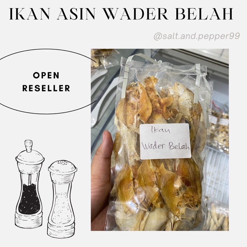 

Ikan Asin Wader Belah