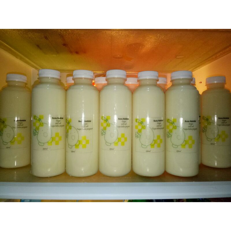 

minuman susu kedelai homemade