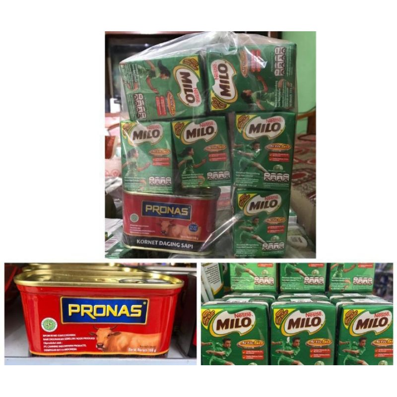 

Milo 6pcs free Cornet Pronas