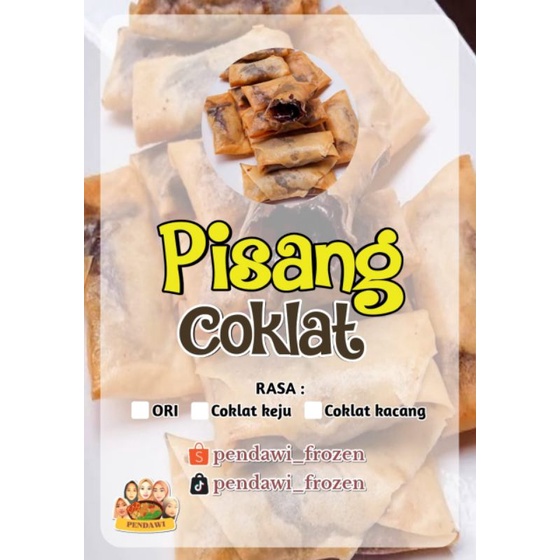 

PISANG COKLAT Pendawi_Food