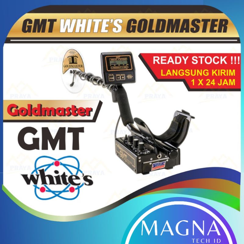 GMT GOLDMASTER GOLD MASTER WHITE'S METAL DETECTOR LOGAM EMAS