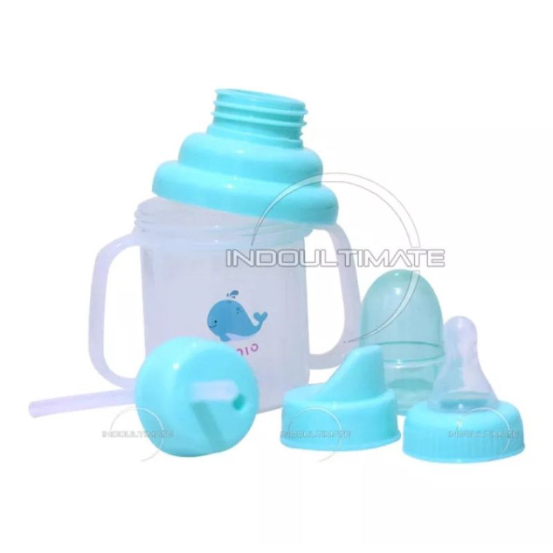 Botol Minum Bayi Ninio 3 in 1/Botol Spout bayi/Tempat minum Bayi SO-01