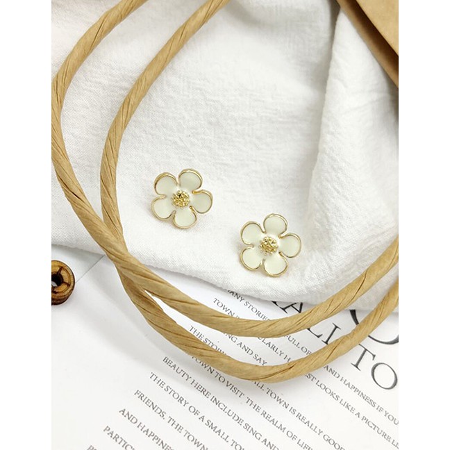 LRC Anting Tusuk Fashion Flower Earrings F5751X