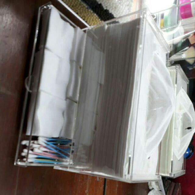 Acrylic Tempat Tissue 1laci, Tempat Tissu Akrilik