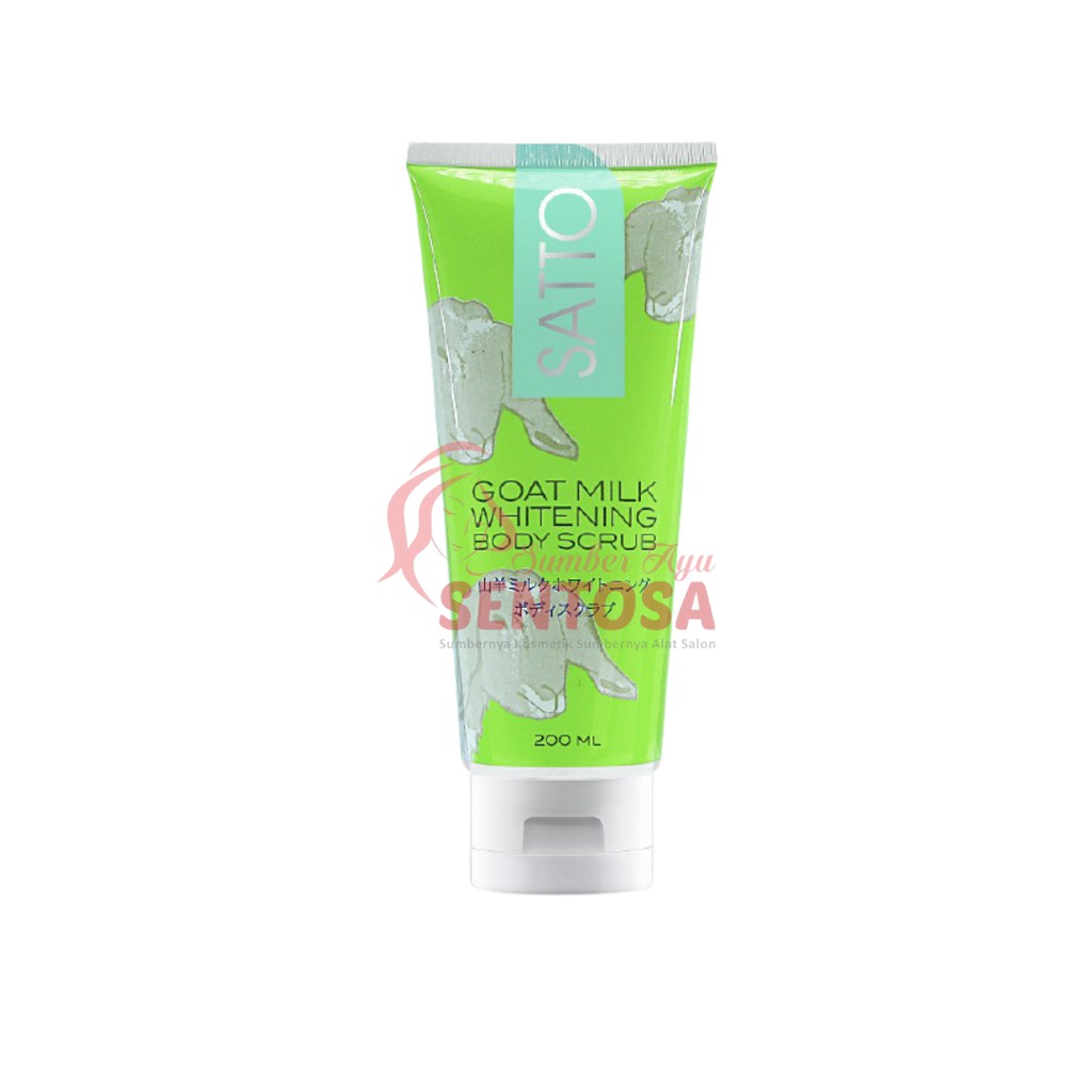 SATTO WHITENING BODY SCRUB 200 ml